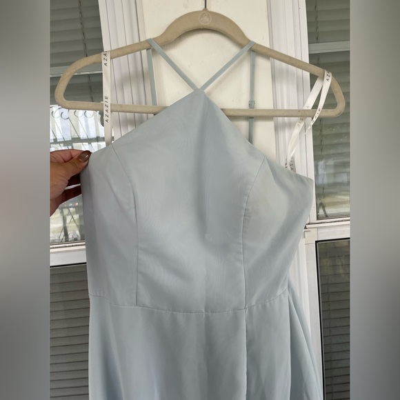 Azazie Bailey Dress in Sky Blue - Picture 7 of 16